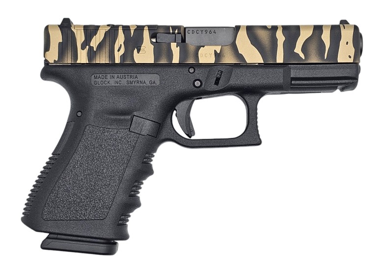 GLOCK 19 GEN 3 9MM TIGER CAMO OR 15RD - Taurus Savings